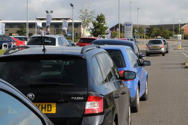 Road which services Sherwood Oaks Business Park which is going to get double yellow lines on it, which local companies have objected to.