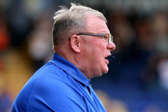 Mansfield Town Manager Steve Evans
Picture by Dan Westwell