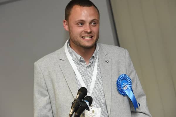 MP Ben Bradley, who fears a reduction in rents for social housing could hurt Mansfield's economy. (PHOTO BY: Sarah Washbourn)