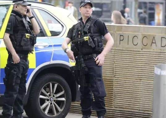 You may notice armed police officers in your area from today.