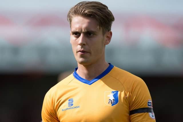 Danny Rose of Mansfield Town - Pic By James Williamson