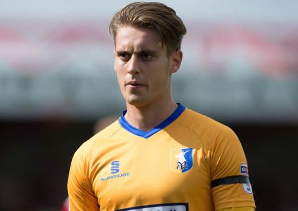 Danny Rose of Mansfield Town - Pic By James Williamson