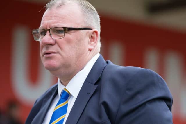 Mansfield Town manager Steve Evans - Pic By James Williamson