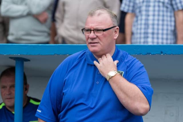 Mansfield Town manager Steve Evans - Pic By James Williamson