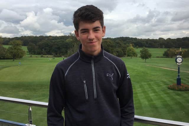 Josh Hall, who has been crowned East Midlands champion.