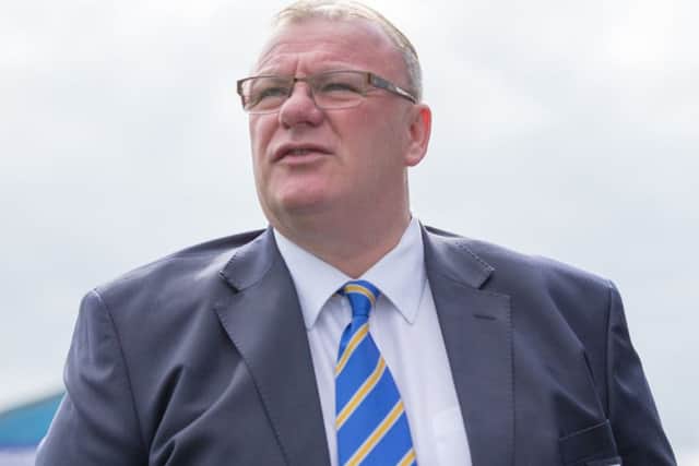 Mansfield Town manager Steve Evans - Pic By James Williamson