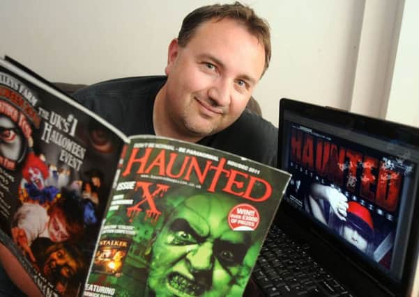Paul Stevenson of Sutton has gone from print to digital to produce his Haunted magazine