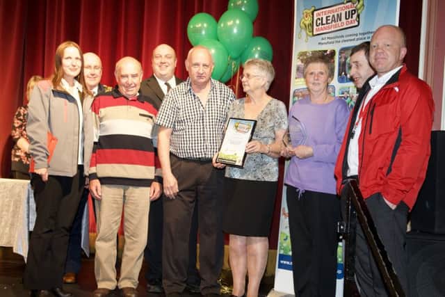 Members of Oak Tree Conservation Group with their Outstanding Achievement Award.