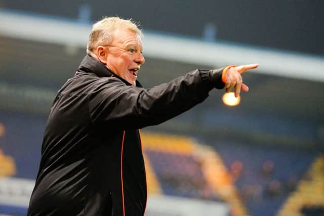 Mansfield Town's Manager Steve Evans - Photo by Chris Holloway