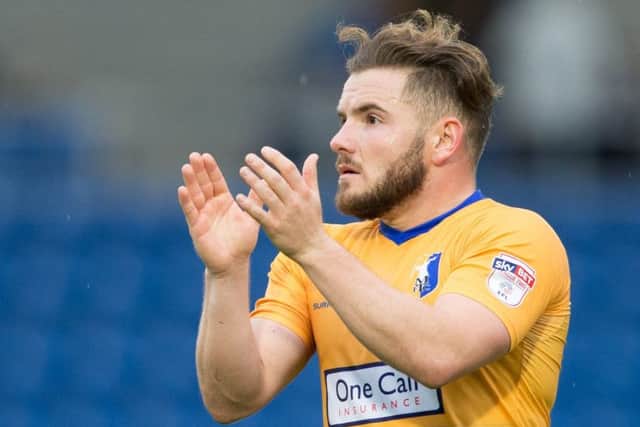 Colchester United vs Mansfield Town - Alex MacDonald of Mansfield Town at full time - Pic By James Williamson