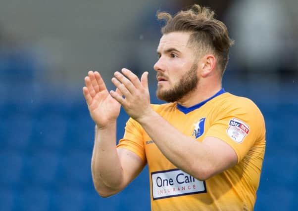 Colchester United vs Mansfield Town - Alex MacDonald of Mansfield Town at full time - Pic By James Williamson