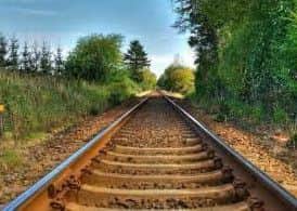The Shirebrook to Ollerton railway line, which the council wants re-openeing.