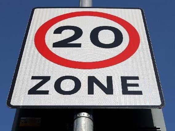 The roads could see their speed limits cut to 20mph