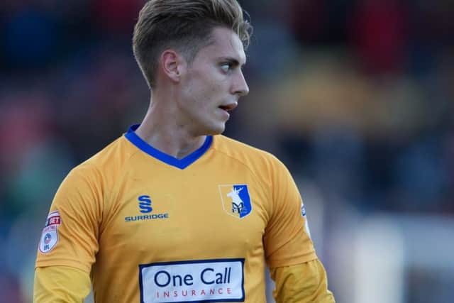 Mansfield Town vs Swindon Town - Danny Rose of Mansfield Town - Pic By James Williamson