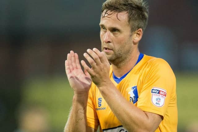 Mansfield Town vs Middlesborough - Joel Byrom - Pic By James Williamson