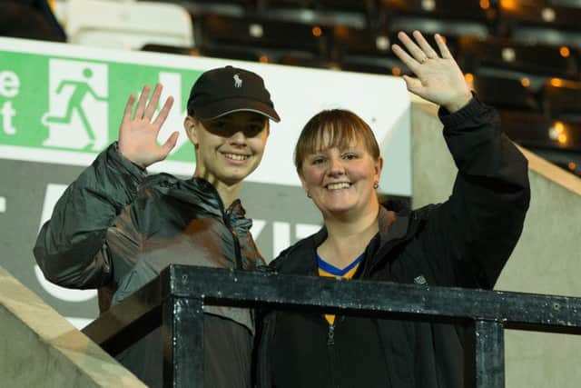 Notts County vs Mansfield Town - Mansfield fans at Meadow Lane - Pic By James Williamson