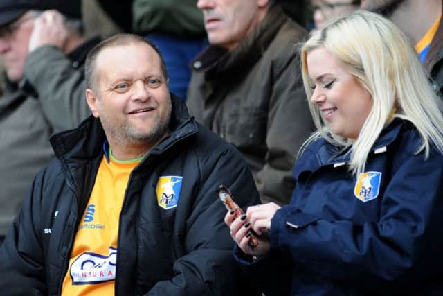 Stags v Exeter City fans.