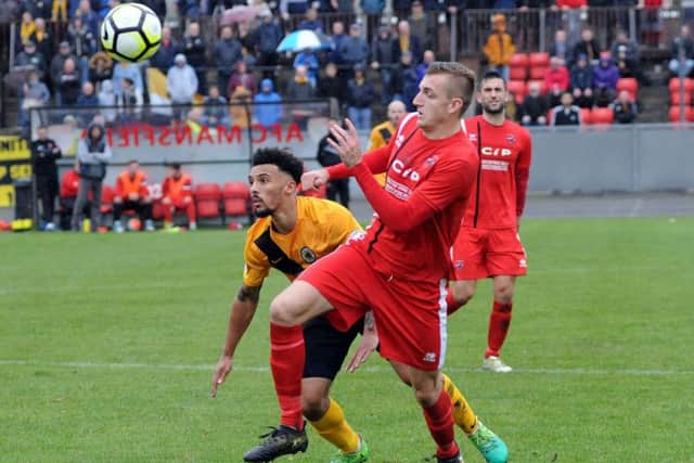 Ollie Fearon scored a penalty on his return to the AFC Mansfield side.