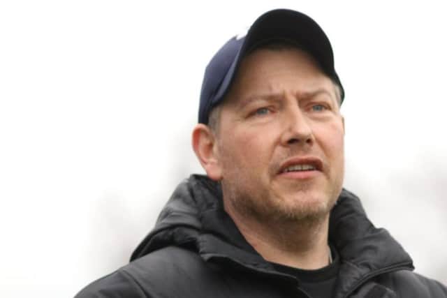 Manager Dave Winter, who felt his Ollerton Town side deserved more from the game.