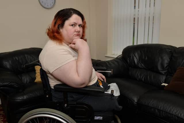 Sarah Meakin has been refused an electric wheelchair by the NHS