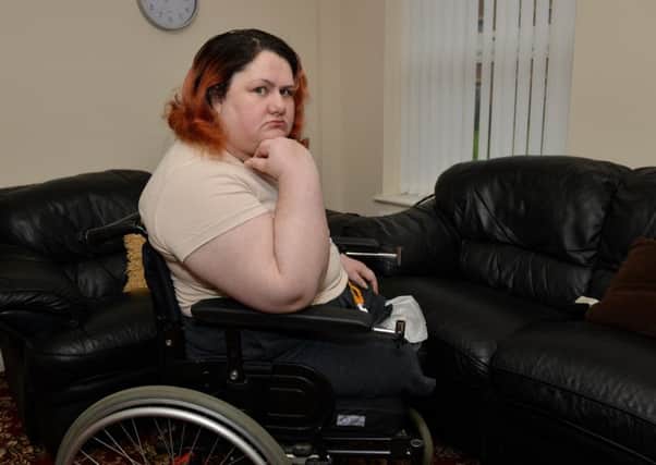 Sarah Meakin has been refused an electric wheelchair by the NHS