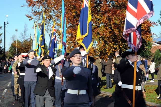 Mansfield Remembrance Service.