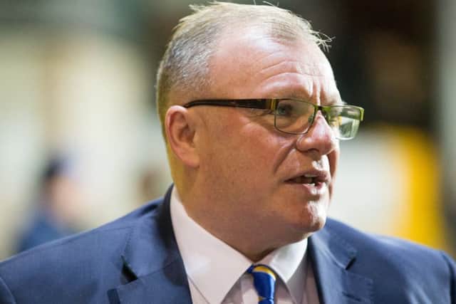 Port Vale vs Mansfield Town - Mansfield Town manager Steve Evans - Pic By James Williamson