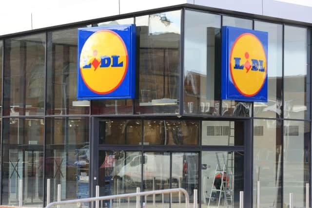 Work on the new Lidl store in Gainsborough.