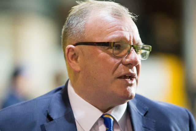 Port Vale vs Mansfield Town - Mansfield Town manager Steve Evans - Pic By James Williamson