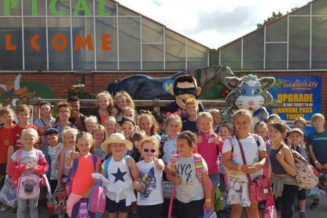 Members of Clipstone Youth Club.