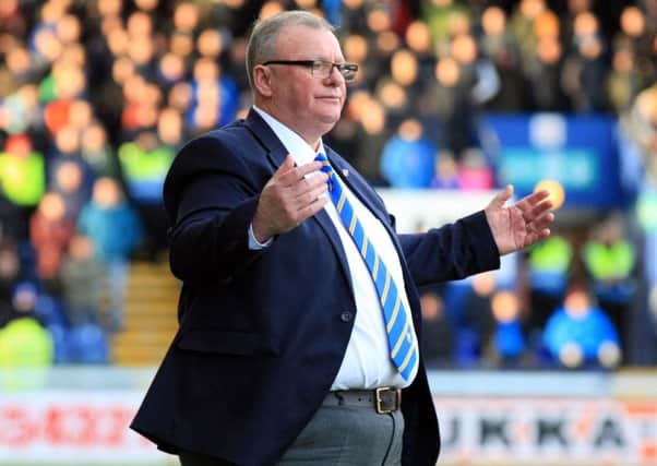 Mansfield Town v Chesterfield FC at the One Call Stadium. Sky Bet League 2 - November 25th 2017. Mansfield manager Steve Evans. Picture: Chris Etchells