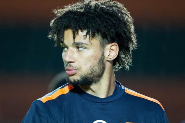Lee Angol of Mansfield Town - Pic By James Williamson