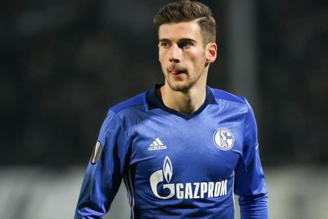 Schalke midfielder Leon Goretzka, who is interesting Manchester United, Arsenal and Barcelona, according to today's rumour mill.