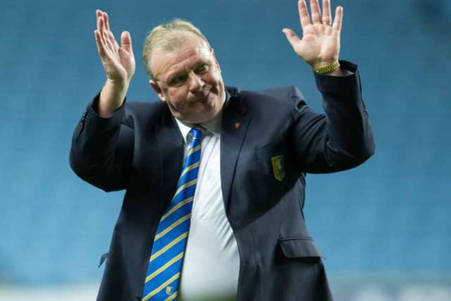 Mansfield Town manager Steve Evans - Pic By James Williamson