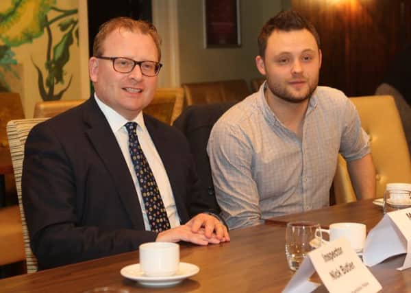 Minister for the homeless Marcus Jones joined MP Ben Bradley for the last of his four meetings with local community leaders