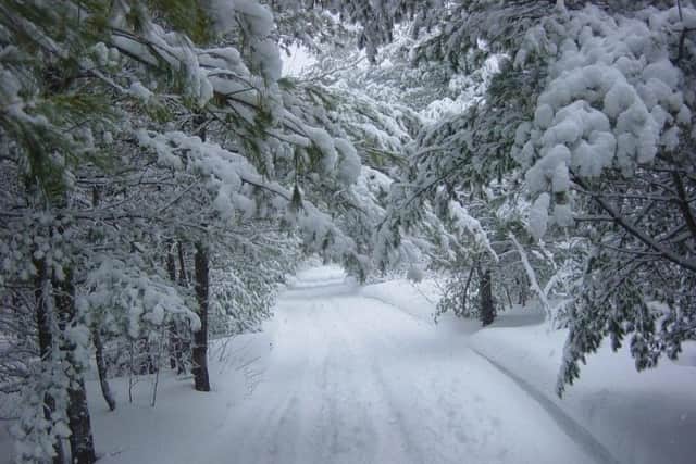 There's an amber warning for snow in force for Nottinghamshire on Sunday.