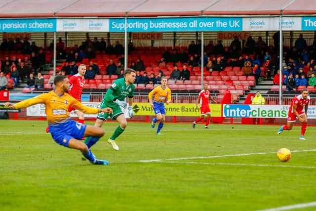 Mansfield Town's xx : Photo by 'The Bigger Picture'