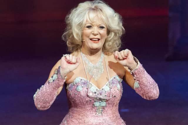 Sherrie Hewson as Mrs Potts-Temple-Savage. Photo courtesy of Whitefoot Photography