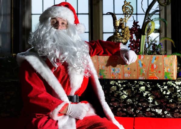 An Audience with Father Christmas at Bolsover Castle.