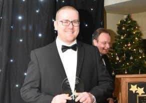 Lee Prestwood, of The Beech Academy, who won the ambition award.