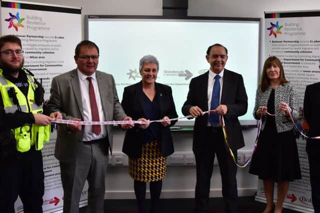 Minister for Faith Lord Bourne launched a £1.26 million government investment in Shirebrook on Thursday 14 December 2017.