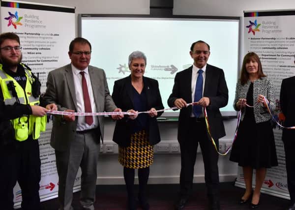 Minister for Faith Lord Bourne launched a Â£1.26 million government investment in Shirebrook on Thursday 14 December 2017.