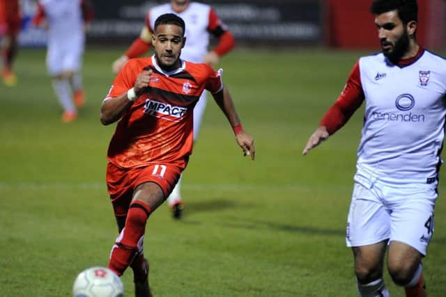 Alfreton Town v York CityBrendon Daniels in second half action.