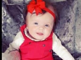 Daz's four-month old baby, Alanna-Rae