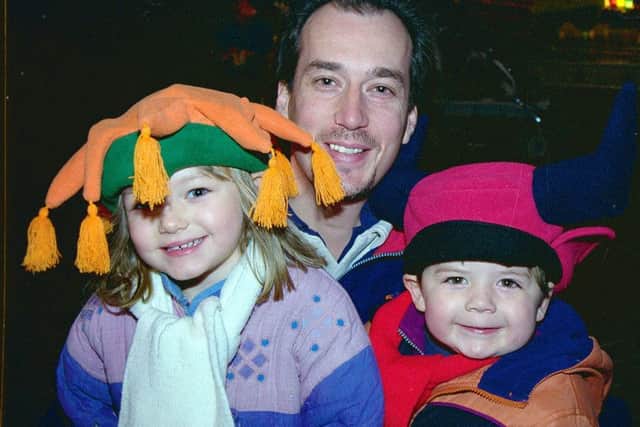 Mansfield lights switch-on in 1999.