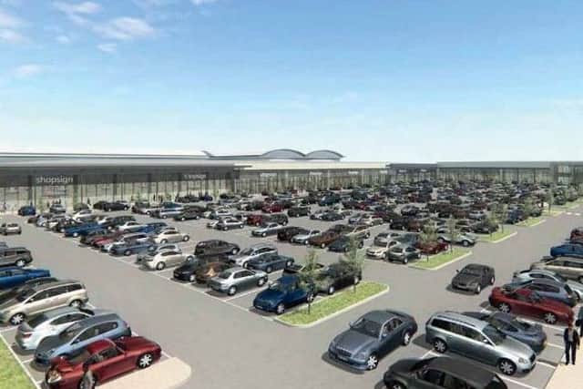An artist's impression of what Park 38 would look like.