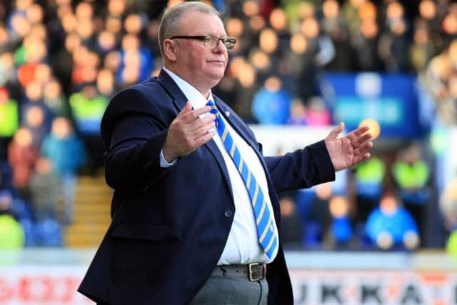 Mansfield manager Steve Evans. Picture: Chris Etchells