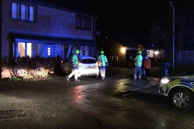 Police and fire attended the scene.