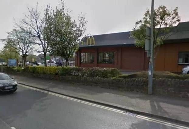 The incident happened on Priestsic Road near McDonald's, Sutton