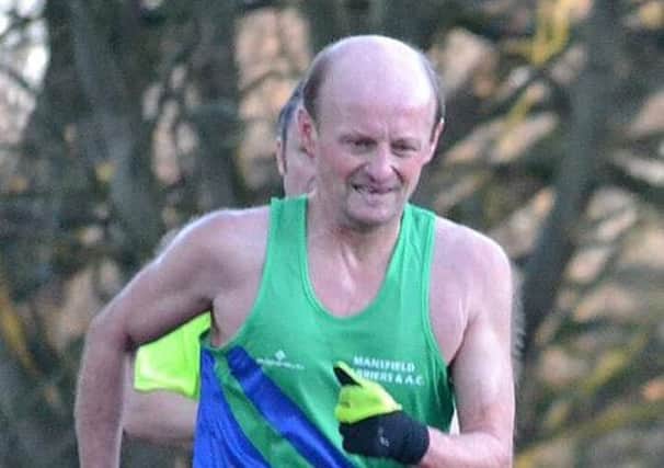 Veteran Andy Wetherill, who bounced back from illness in style for Mansfield Harriers.